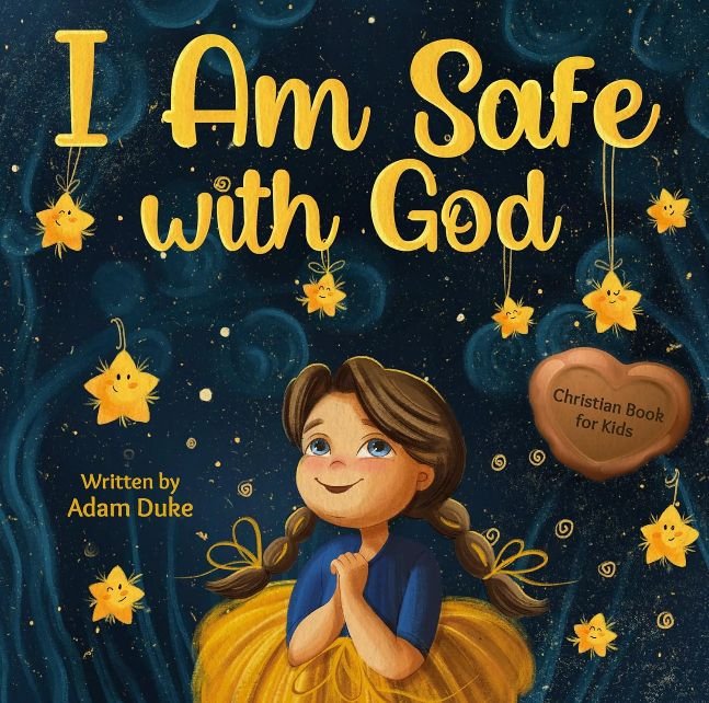 I Am Safe With God: Children’s Christian Book on Faith and God’s Love, a Heartwarming Story to Overcome Fear and Feel Safe, Perfect for Kids Ages 4-8 (With God I am Books 1)